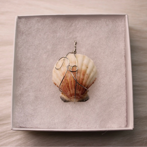 Wire Wrapped Seashell Pendants - Picture 10 of 14